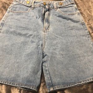 Jean shorts size small